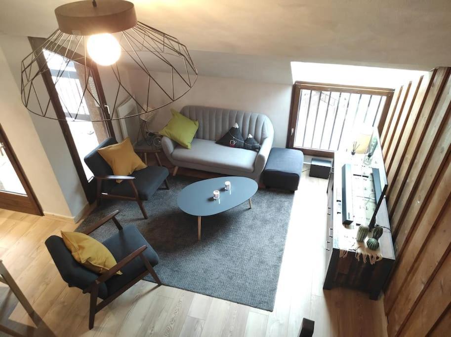 Appartement Vue Montagne, Cosy Et Chaleureux Briançon Exterior foto